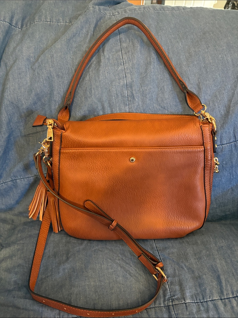 Poppy and Peonies Crossbody - Picture 2 of 8